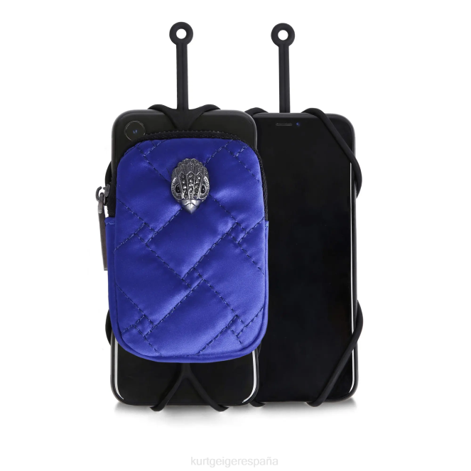 Kurt Geiger mujer soporte para teléfono con bolsa del águila de londres 2LPR536 | accesorios azul